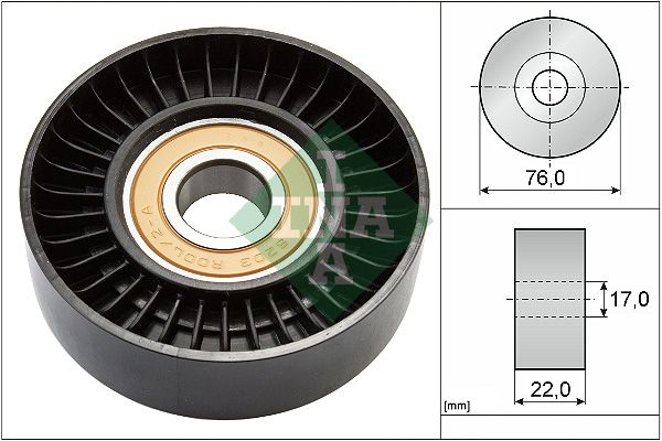 WILMINK GROUP Натяжной ролик, поликлиновой ремень WG1252502